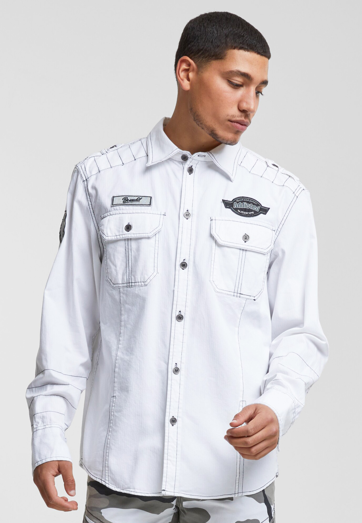 Luis Vintage Shirt Long Sleeve