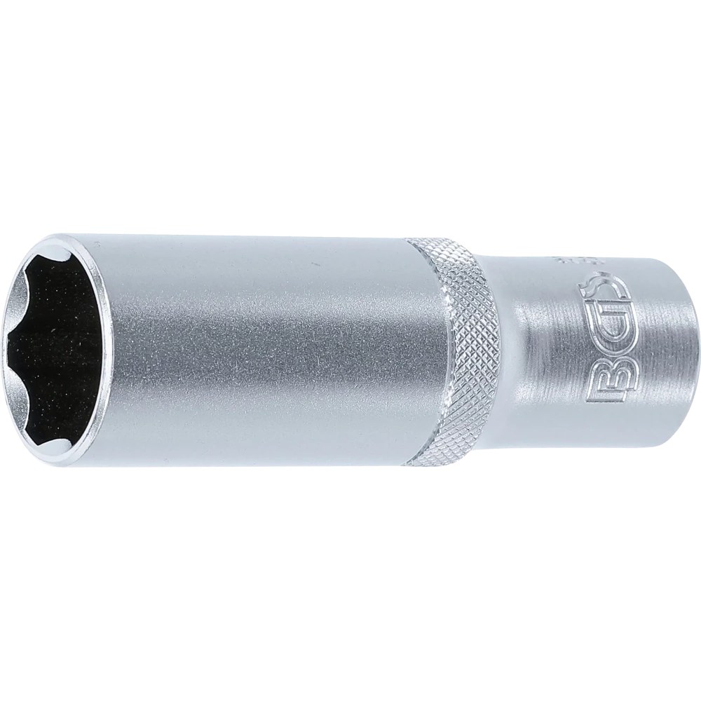 Steckschlüssel-Einsatz Super Lock, tief, Antrieb Innenvierkant 12,5 mm (1/2"), SW 19 mm