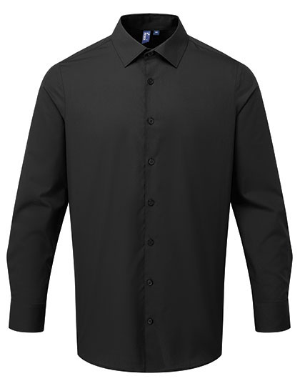Hemd – Men’s Long Sleeve ‘Recyclight’ Poplin Shirt