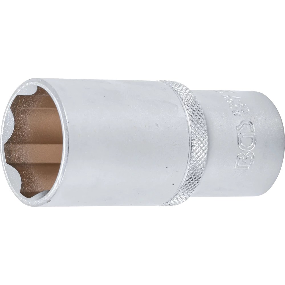Steckschlüssel-Einsatz Super Lock, tief, Antrieb Innenvierkant 12,5 mm (1/2"), SW 27 mm