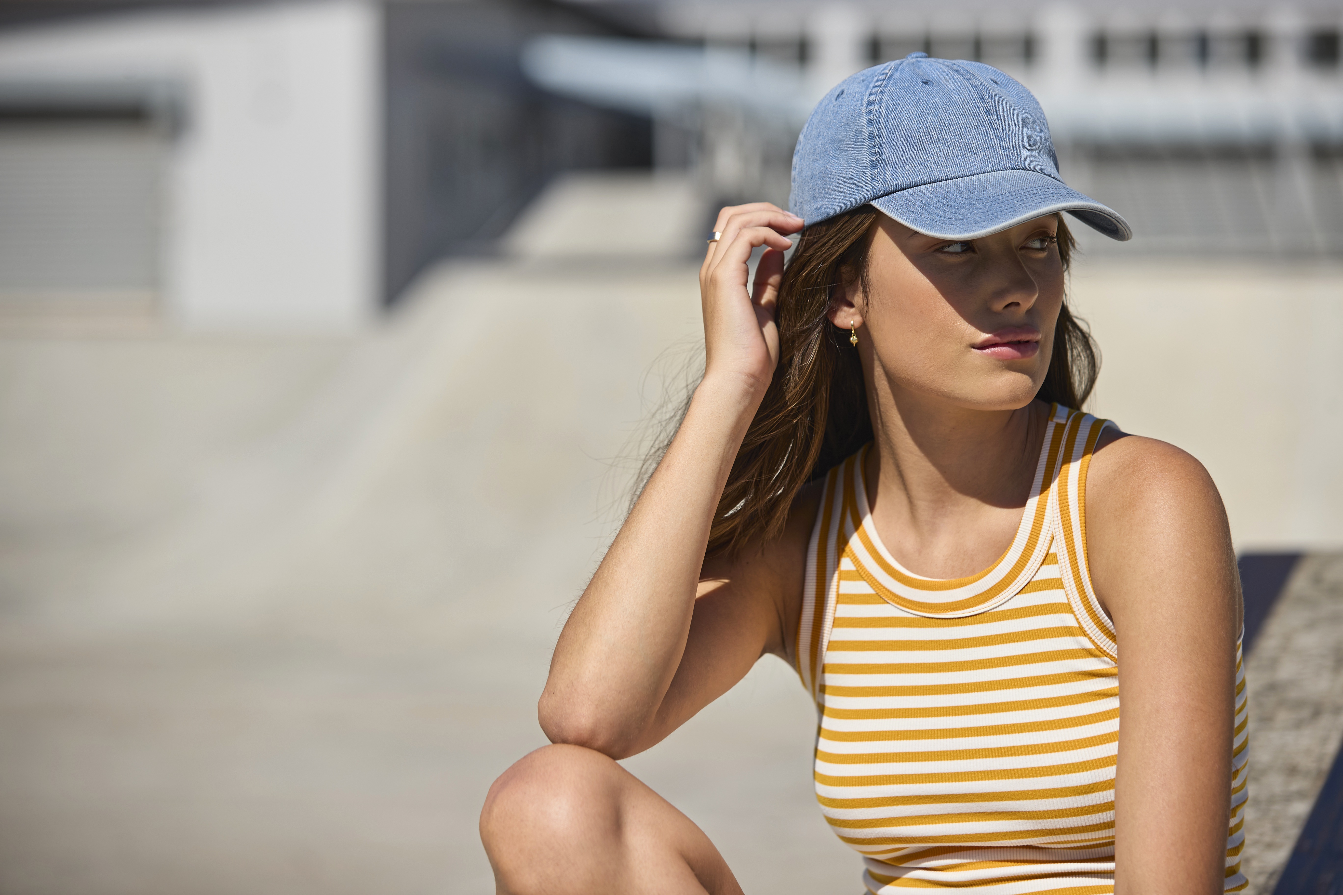 Denim Cap