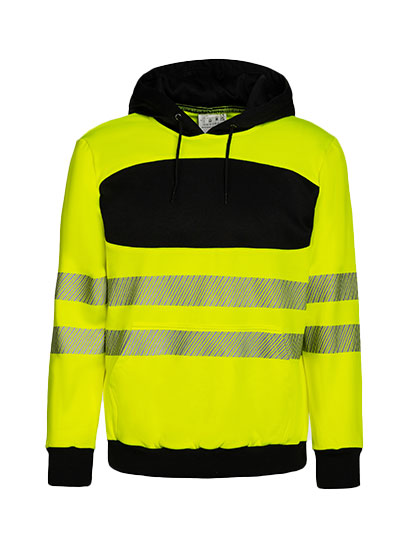 Sweatshirt – EOS Hi-Vis Workwear Hoody With Printing Area