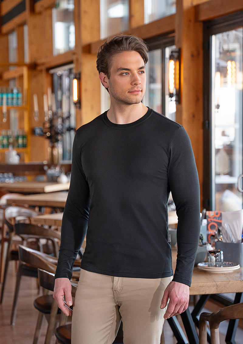 Men's Long Sleeve Workwear Shirt Casual-Flair
