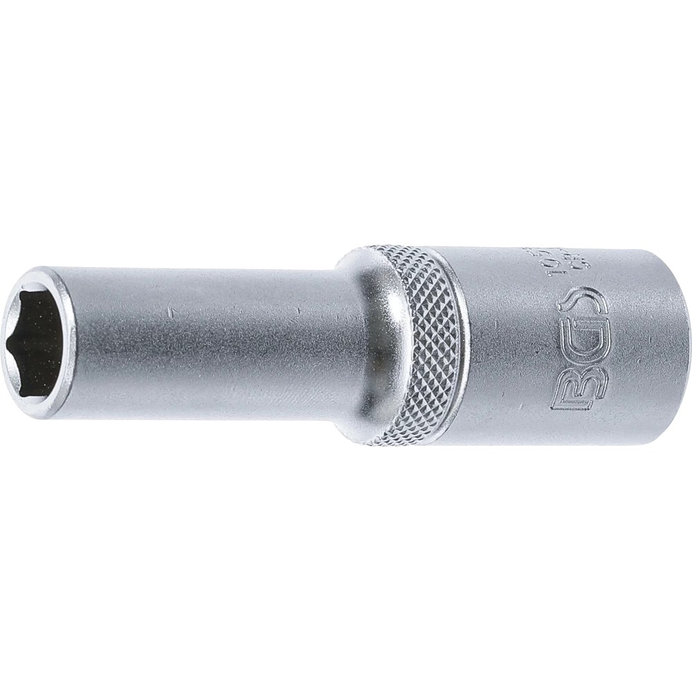 Steckschlüssel-Einsatz Sechskant, tief, Antrieb Innenvierkant 12,5 mm (1/2"), SW 11 mm