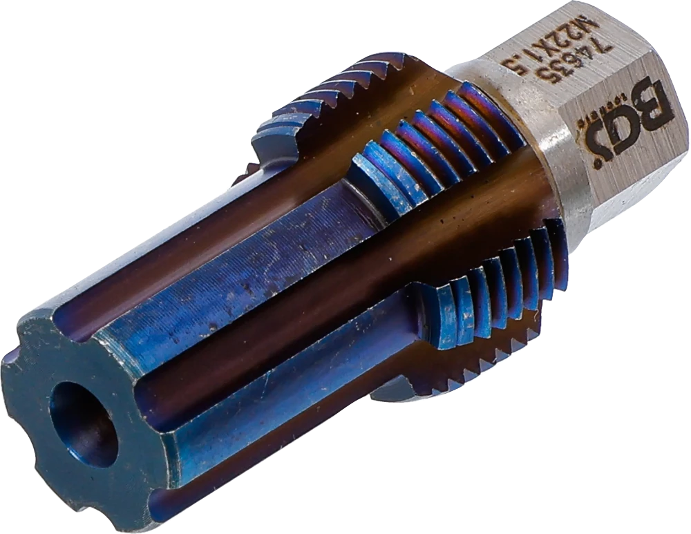 Gewindeschneider mit Führungsbolzen, für Sensoren, M22 x 1,5