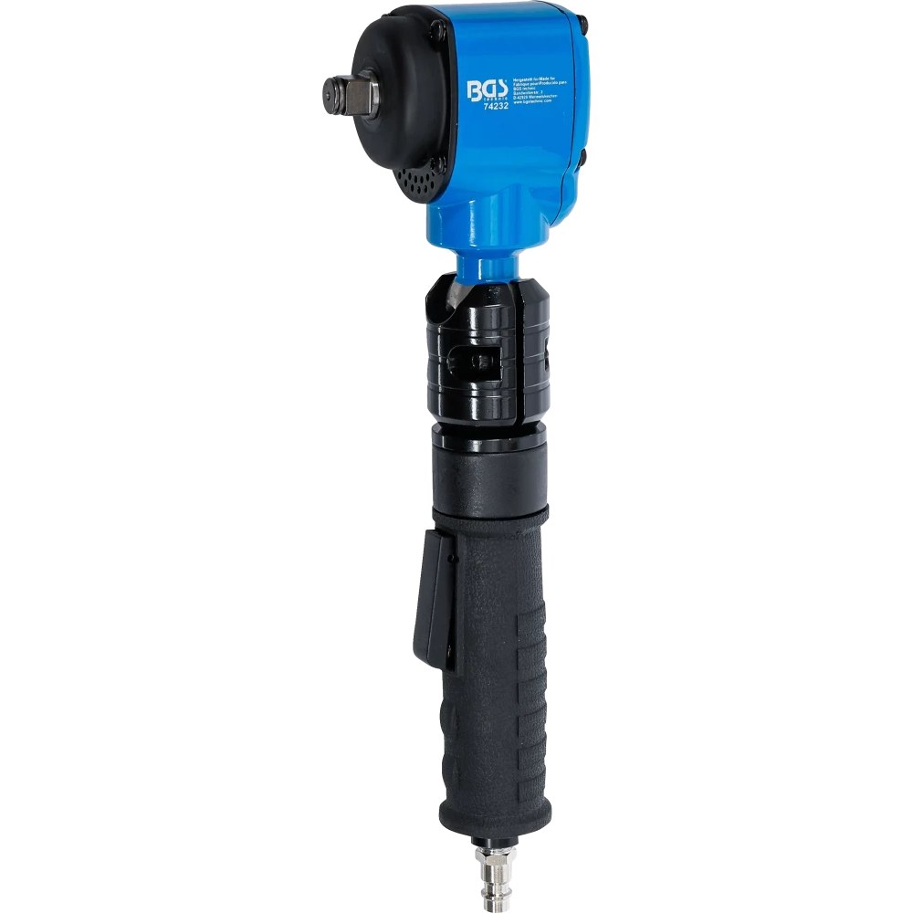 Druckluft-Schlagschrauber, abgewinkelt, mit dreh- und neigbarem Kopf, 12,5 mm (1/2"), 650 Nm