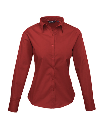 Bluse – Women´s Poplin Long Sleeve Blouse