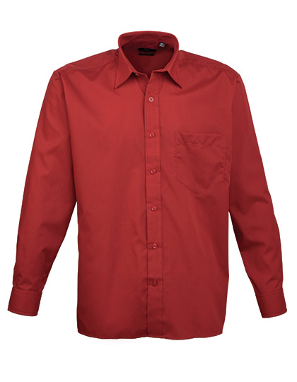 Hemd – Men´s Poplin Long Sleeve Shirt