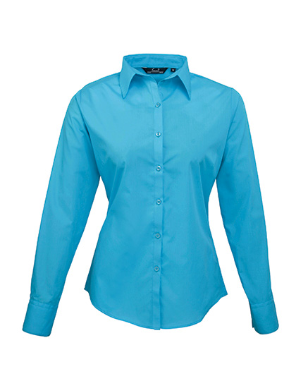 Bluse – Women´s Poplin Long Sleeve Blouse