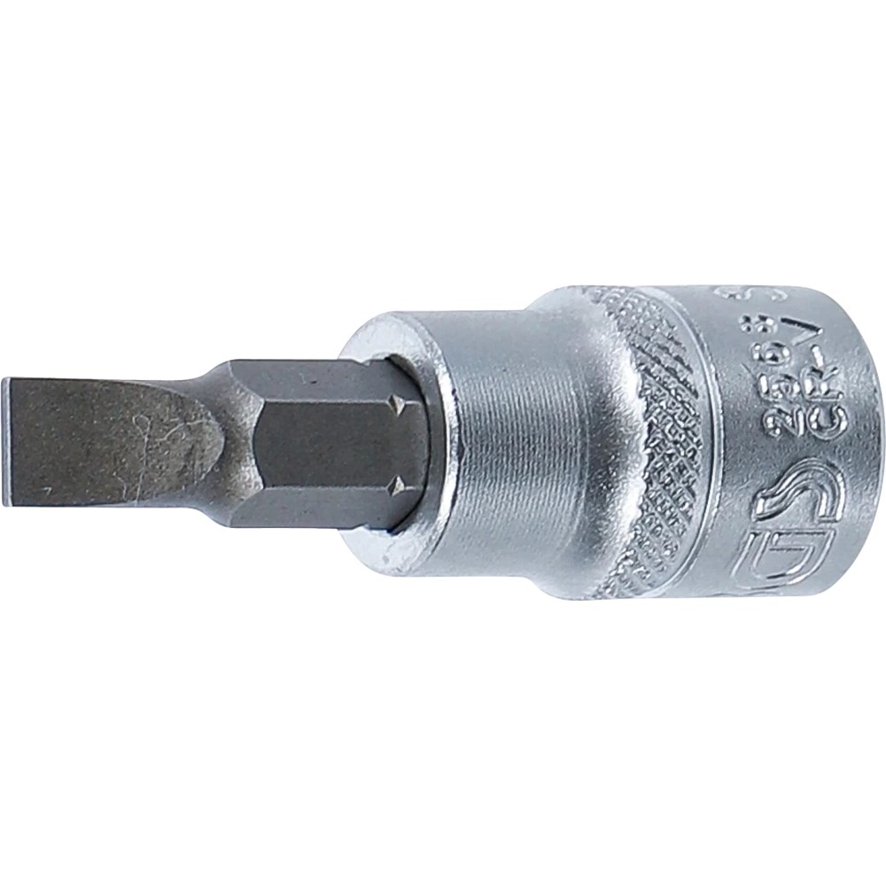 Bit-Einsatz, Antrieb Innenvierkant 10 mm (3/8"), Schlitz 7 mm