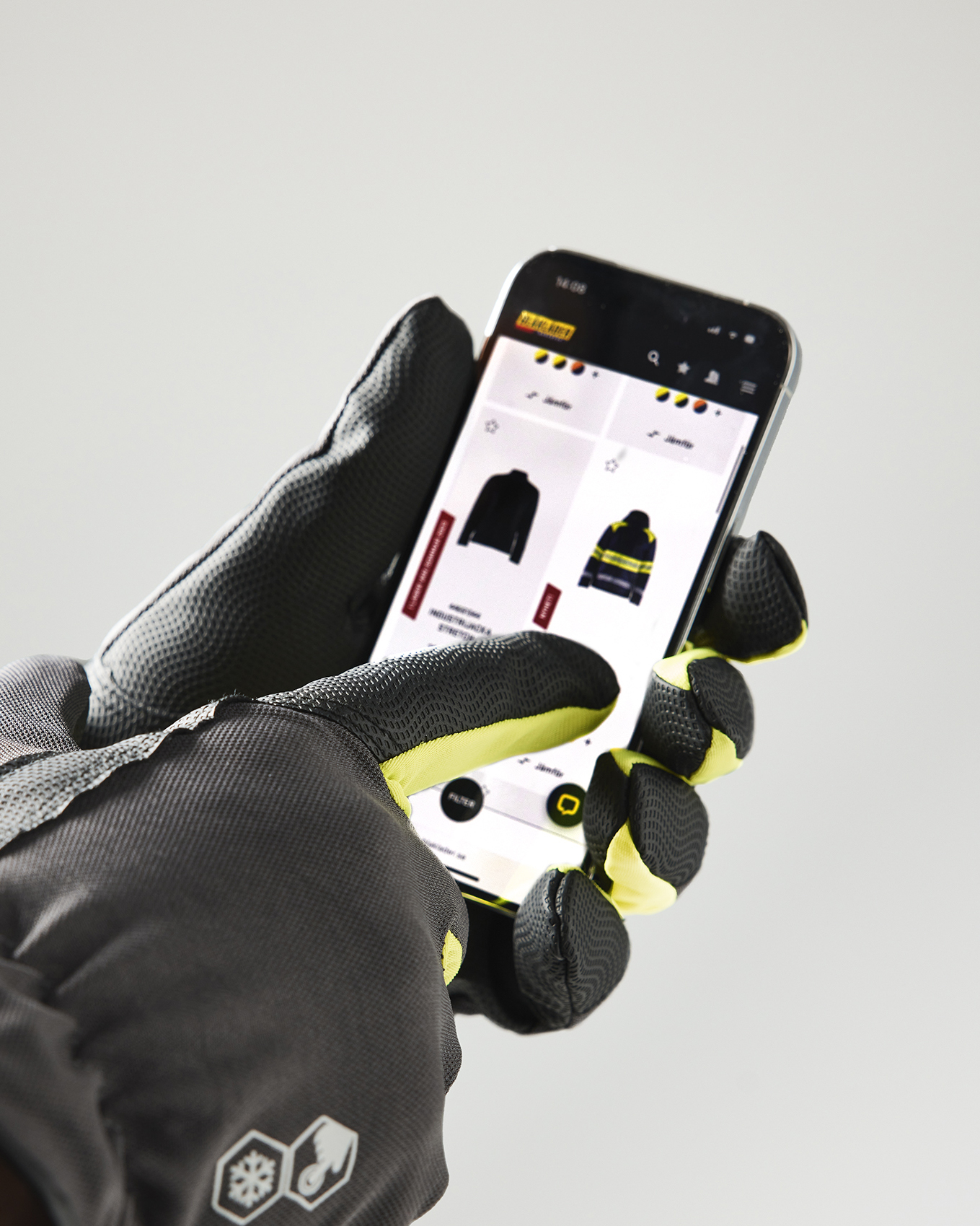 Arbeitshandschuh Touch gefüttert