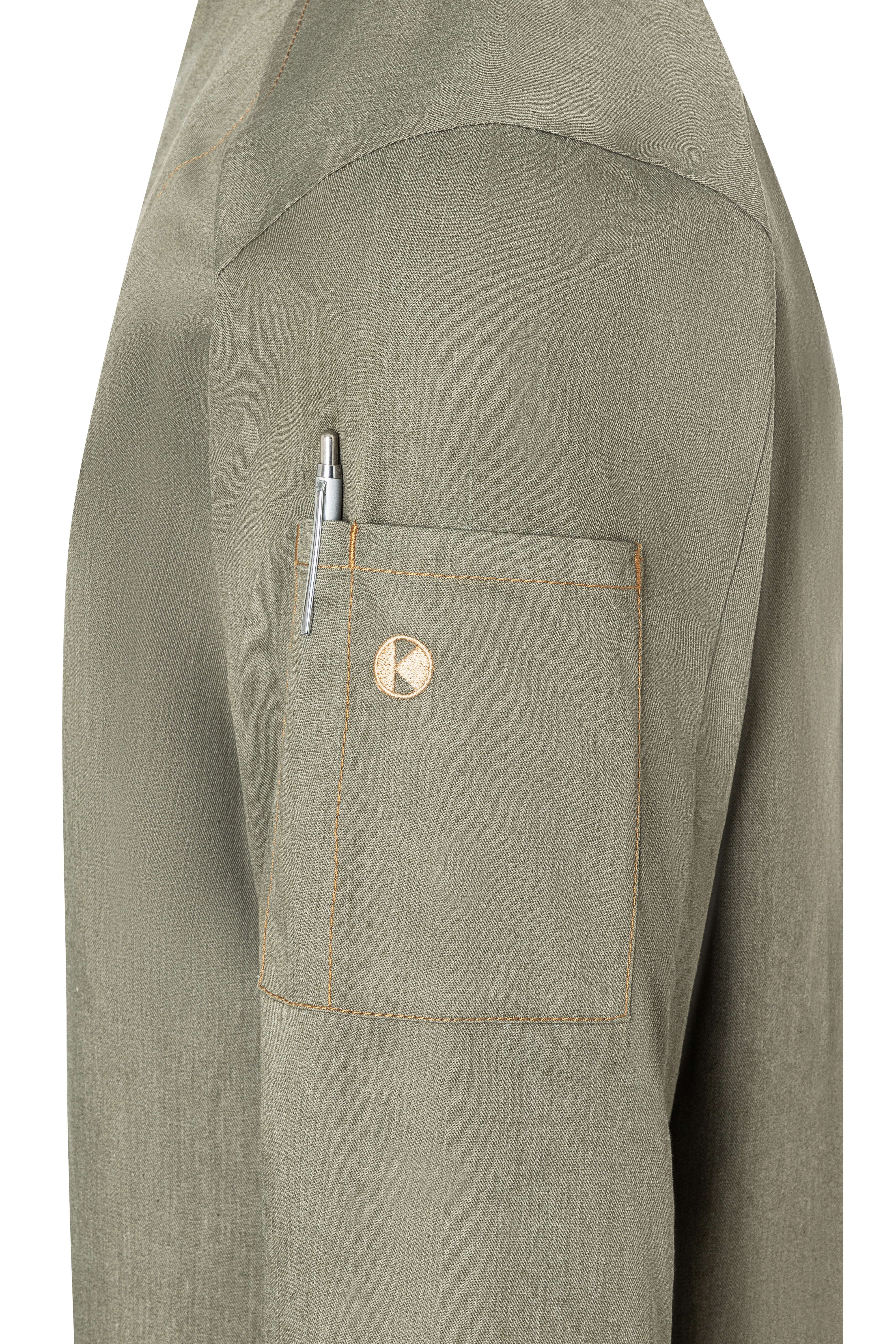 Kochjacke Jeans-Style
