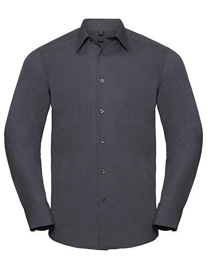 Hemd – Men's Long Sleeve Tailored Polycotton Poplin Shirt