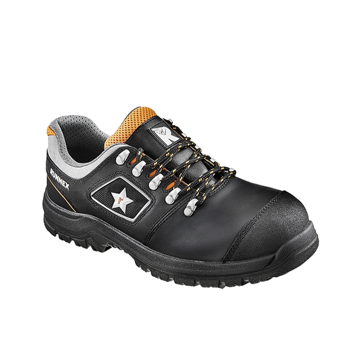 RUNNEX® S3-Sicherheitshalbschuhe TeamStar schwarz/orange