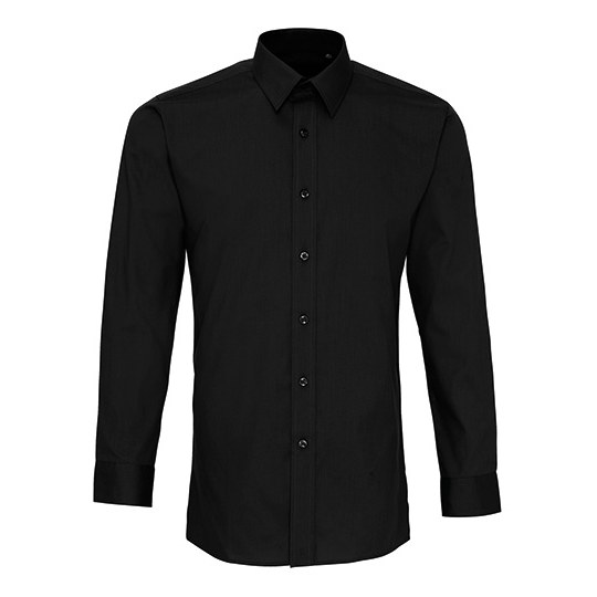 Hemd – Men´s Long Sleeve Fitted Poplin Shirt