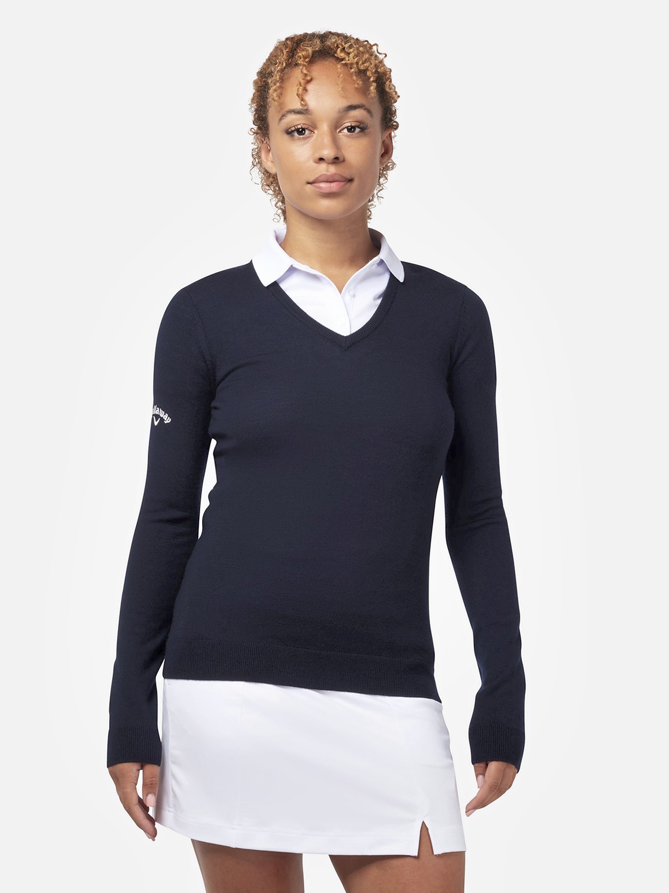 Pullover – Ladies V-Neck Merino Sweater