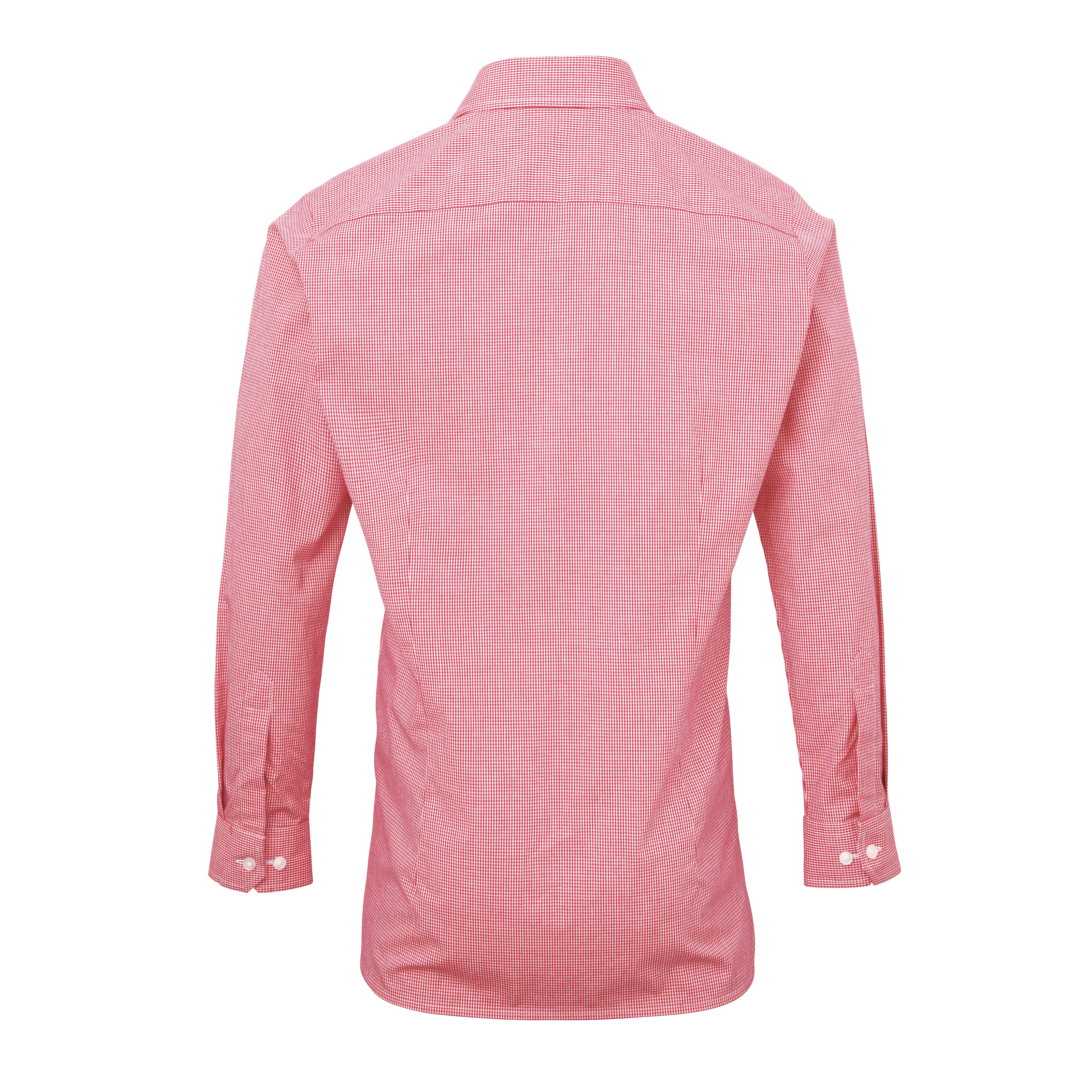 Hemd – Men´s Microcheck (Gingham) Long Sleeve Cotton Shirt