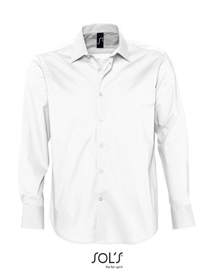Hemd – Men´s Stretch-Shirt Brighton Long Sleeve