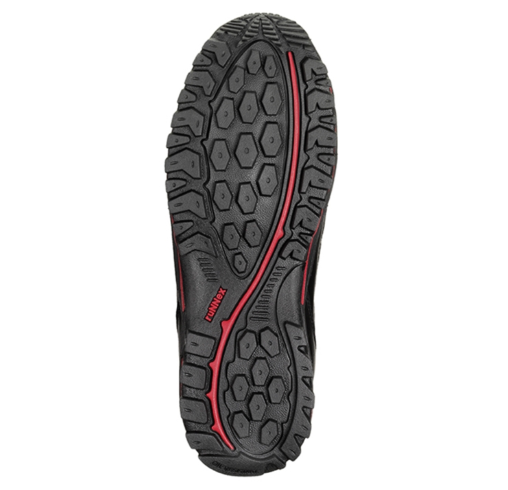 RUNNEX® S3S-Sicherheitsschnürstiefel LightStar schwarz/rot