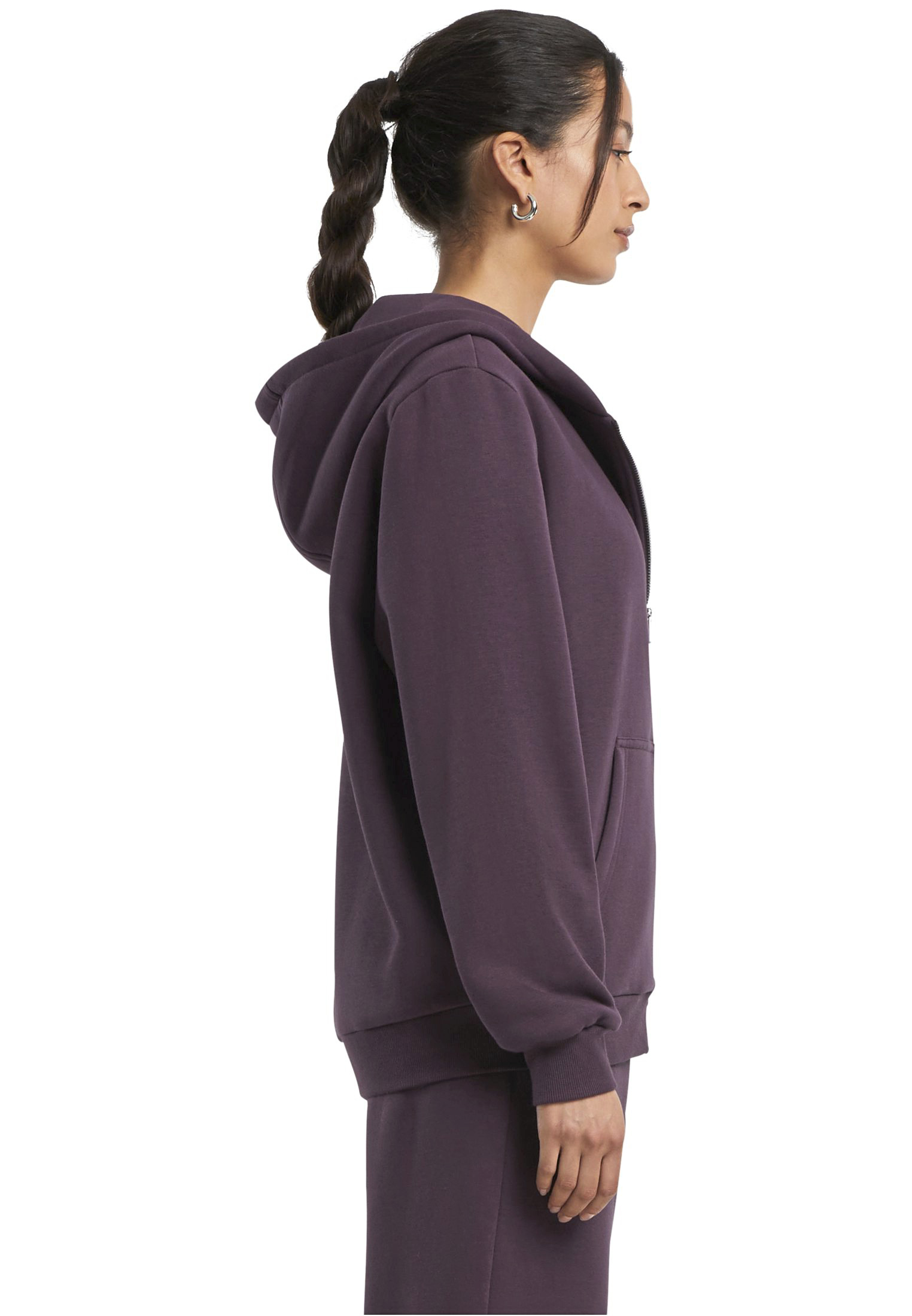 Sweatshirt – Ladies Fluffy Zip Hoody