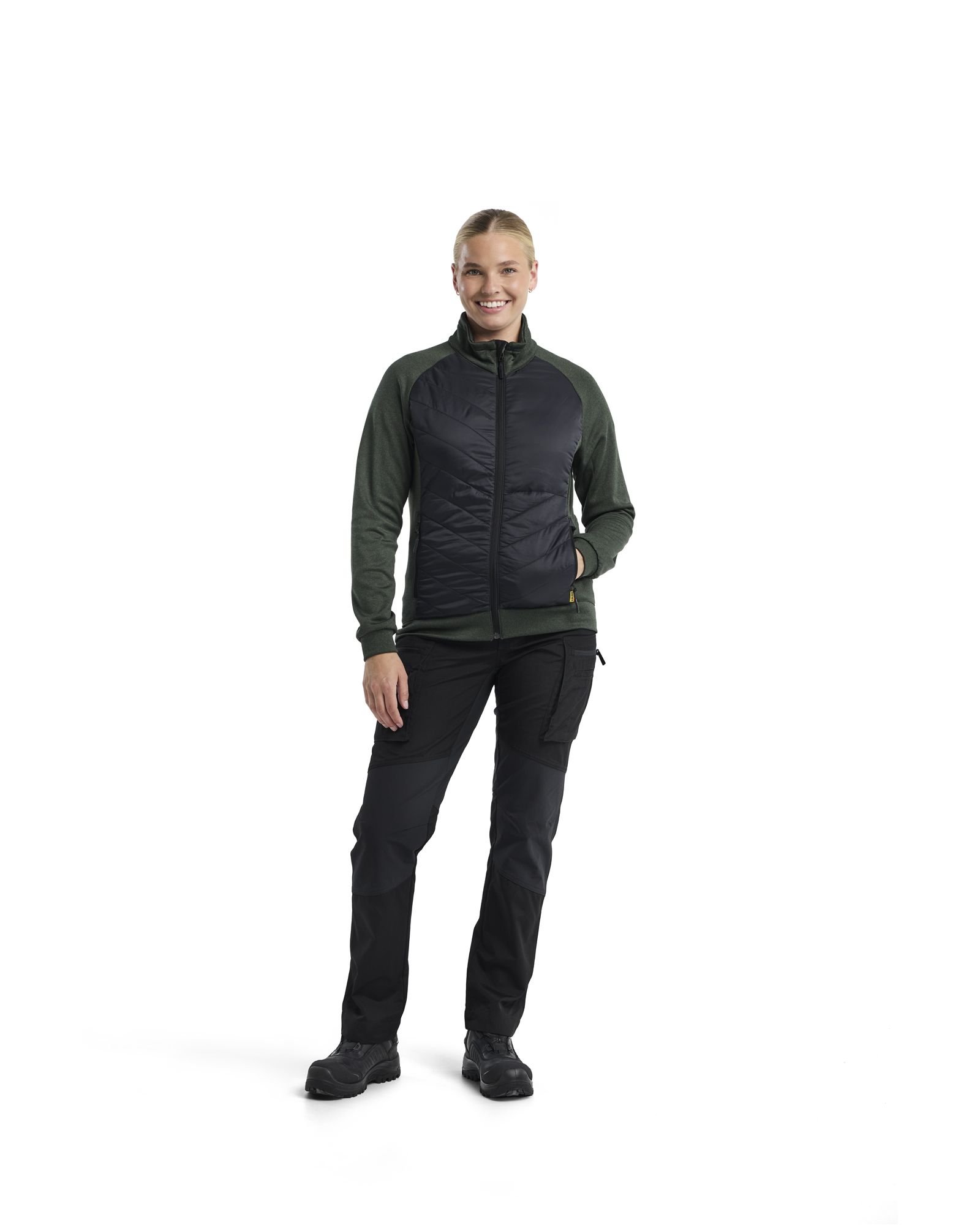 Damen Hybrid Sweater