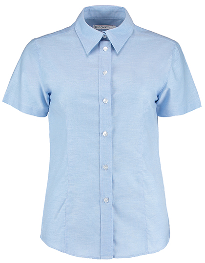 Hemd – Women´s Tailored Fit Workwear Oxford Shirt Short Sleeve
