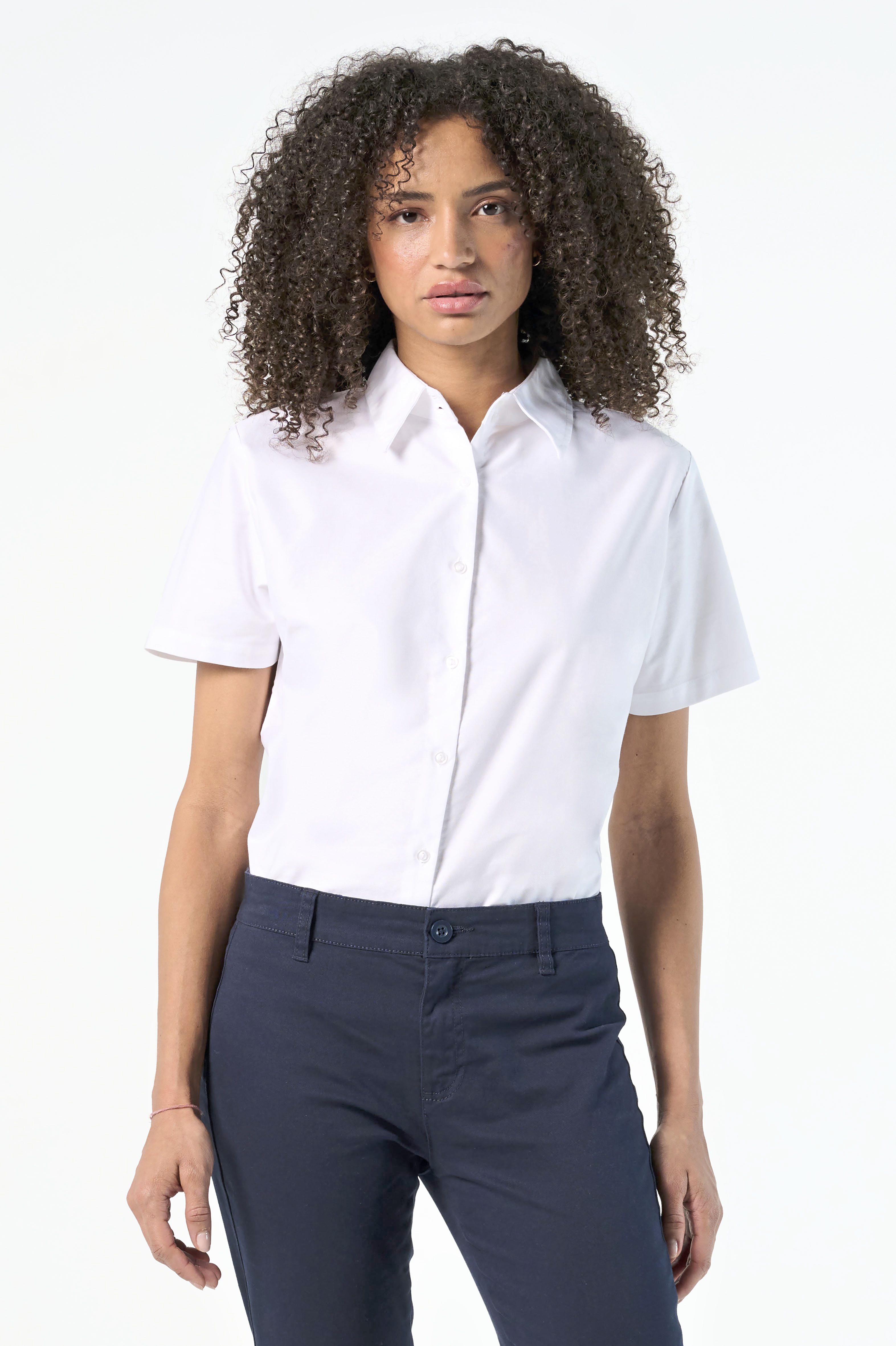 Bluse – Women´s Oxford-Blouse Elite Short Sleeve