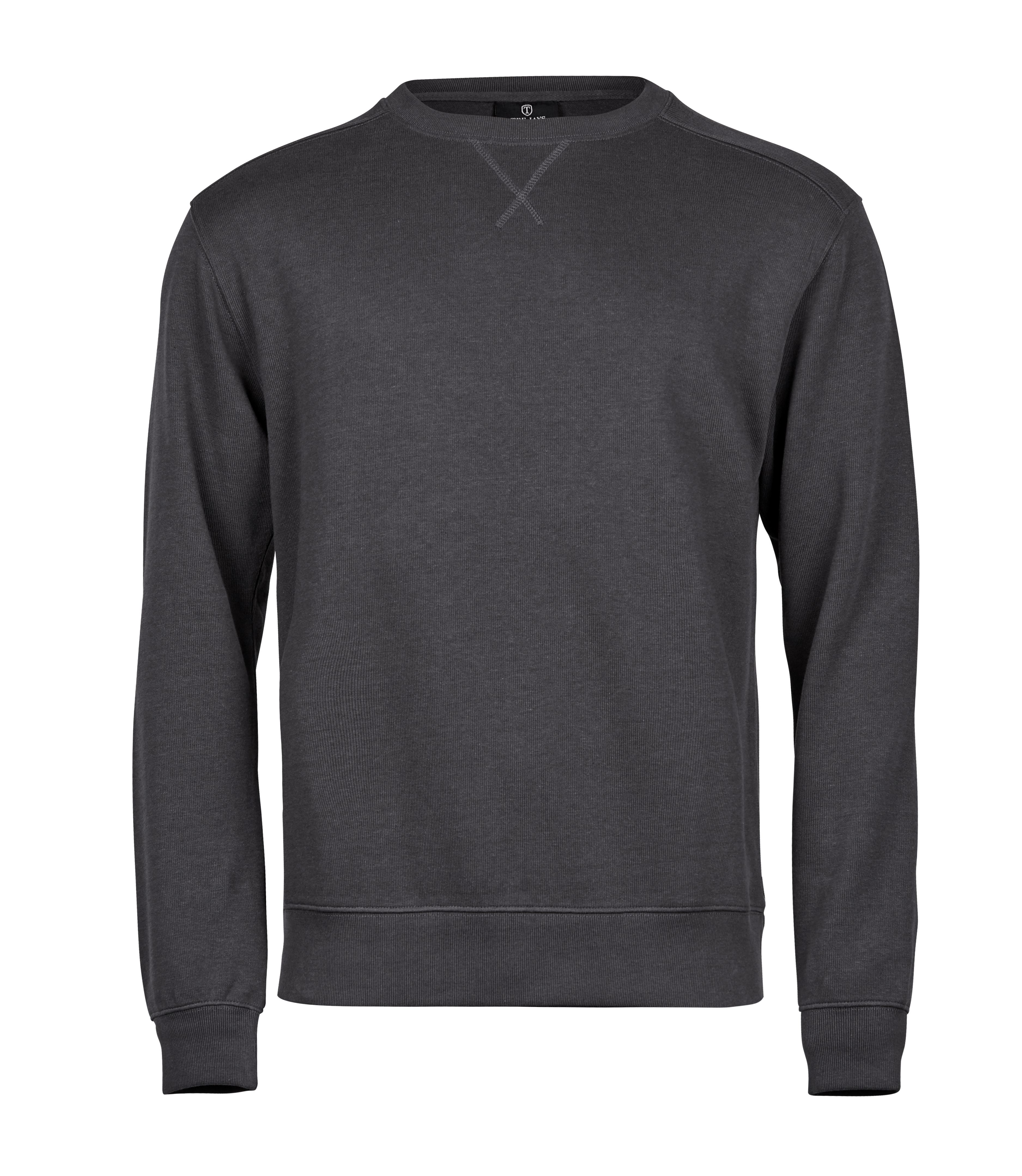 Sweatshirt – Ribbed Interlock Crew Neck