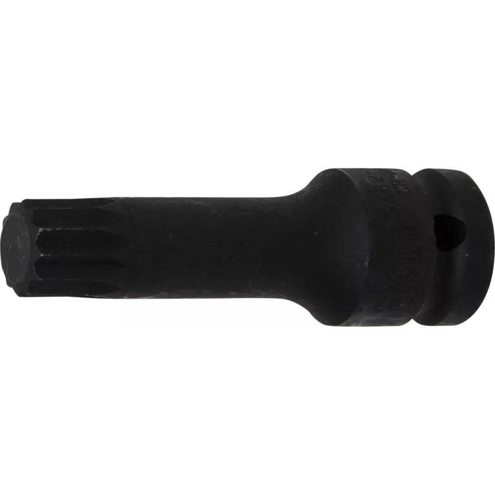 Kraft-Bit-Einsatz, Länge 78 mm, Antrieb Innenvierkant 12,5 mm (1/2"), Innenvielzahn (für XZN) M16