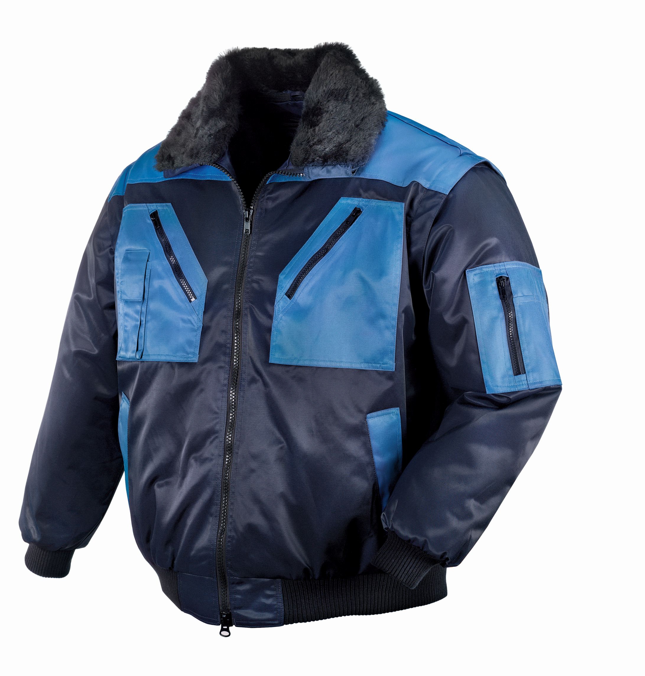 teXXor® Piloten-Jacke OSLO marine/kornblau