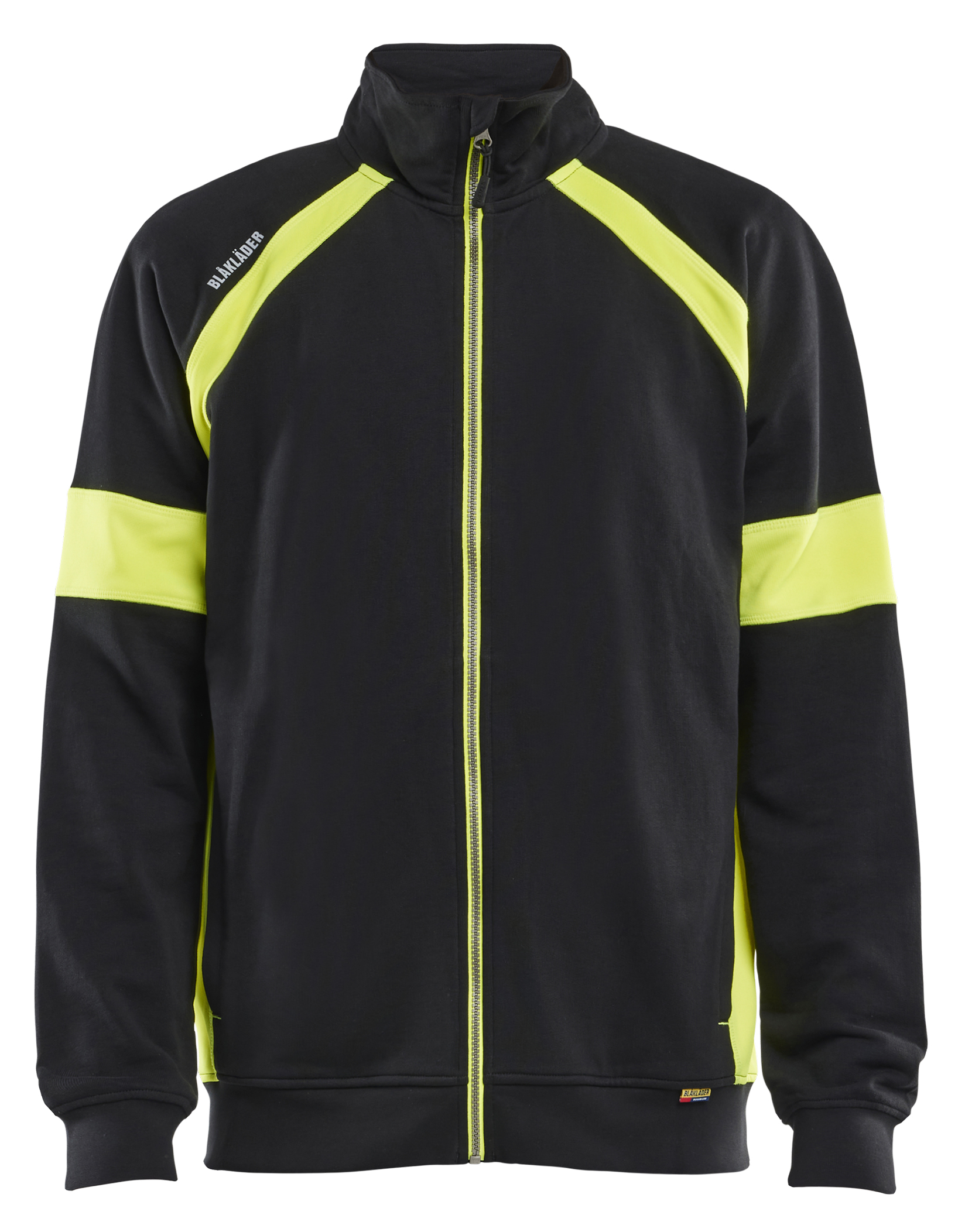Sweatjacke mit High Vis