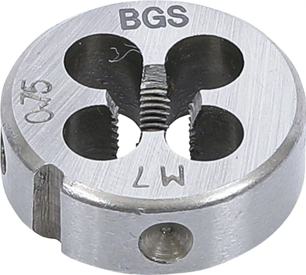 Gewindeschneideisen, M7 x 0,75 x 25 mm