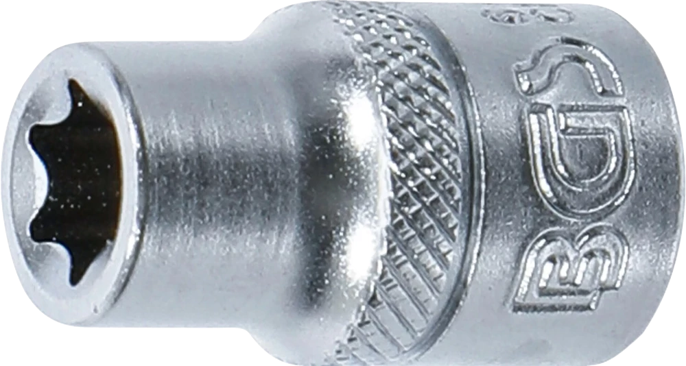 Steckschlüssel-Einsatz E-Profil, Antrieb Innenvierkant 10 mm (3/8"), SW E10