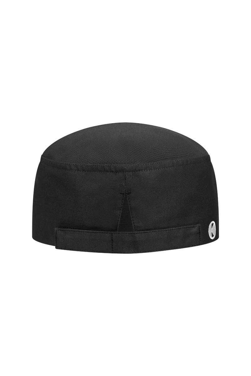 Kochmütze Beanie mit atmungsaktivem Netzeinsatz