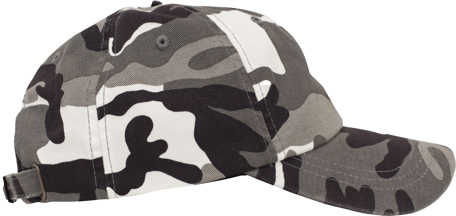 Low Profile Camo Washed Cap