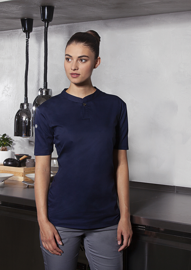 Kurzarm Damen-Arbeitsshirt Performance