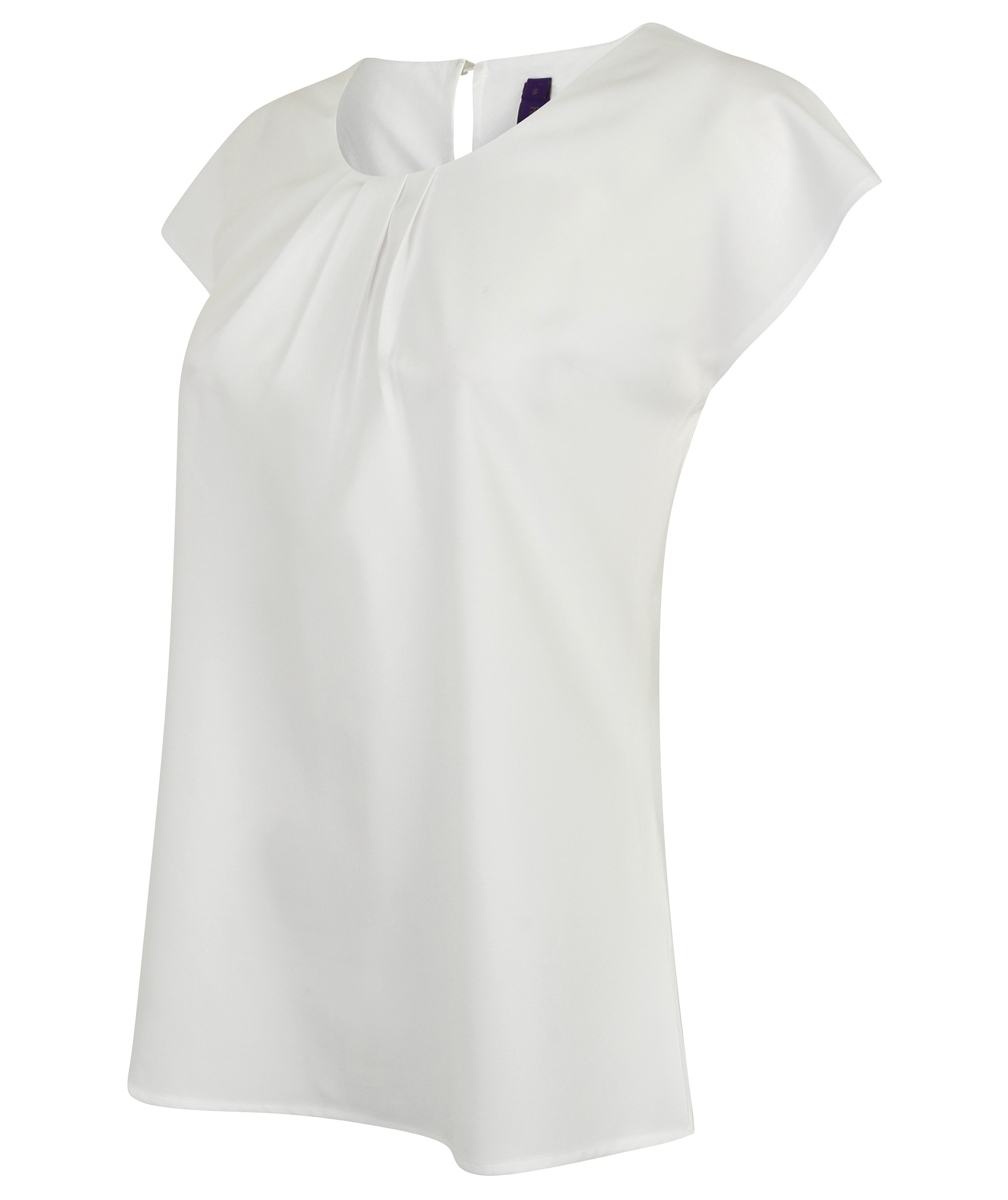 Bluse – Ladies´ Pleat Front Short Sleeve Blouse