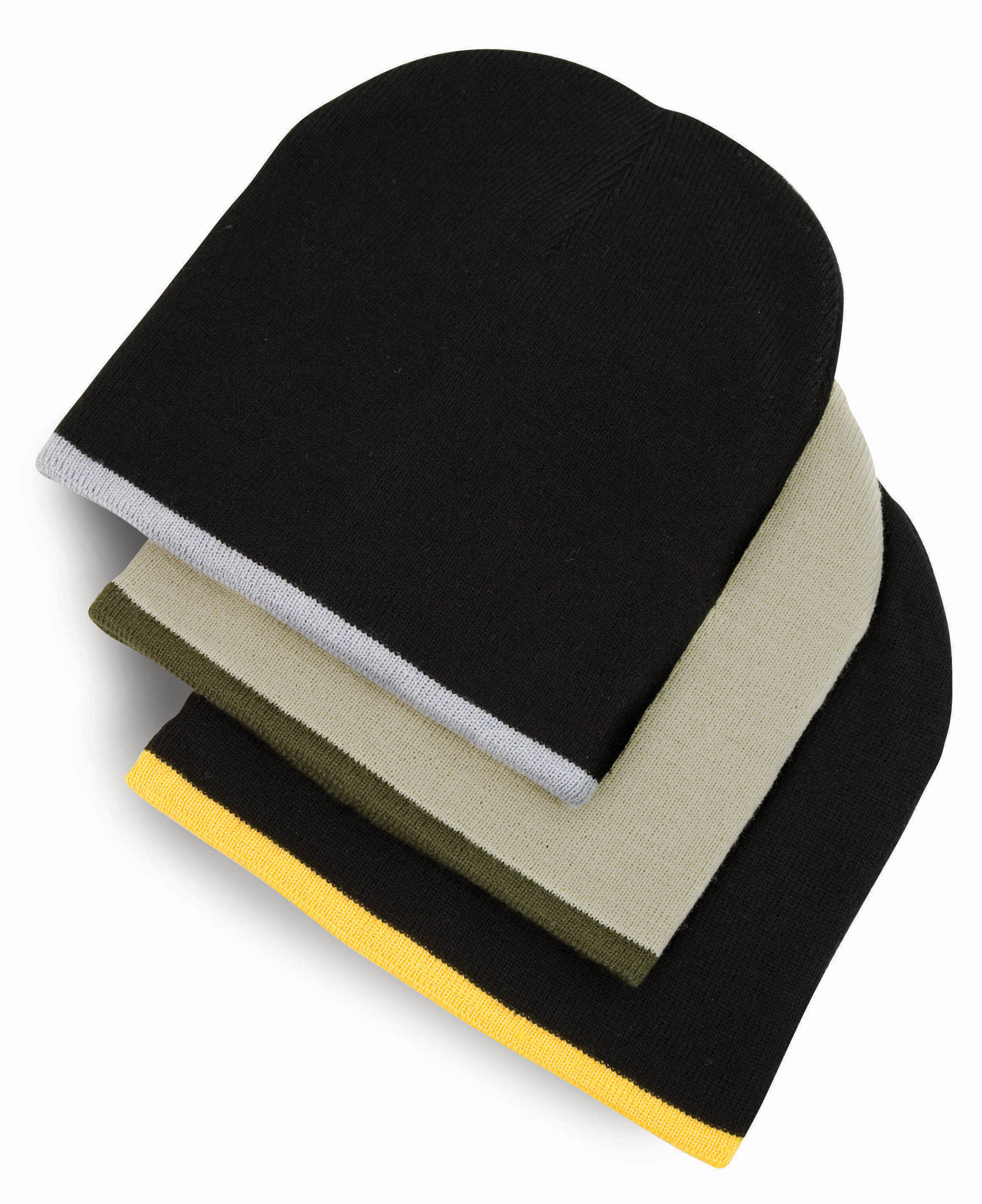 Soft Feel Cuffless Reversible Beanie