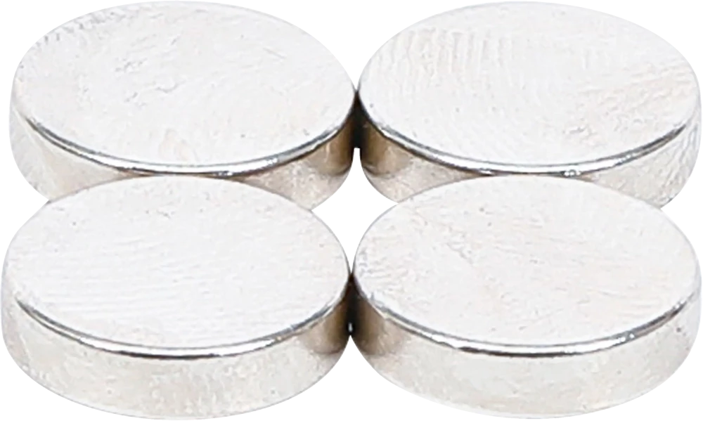 Magnet-Satz, extra stark, Ø 12 mm, 4-tlg.