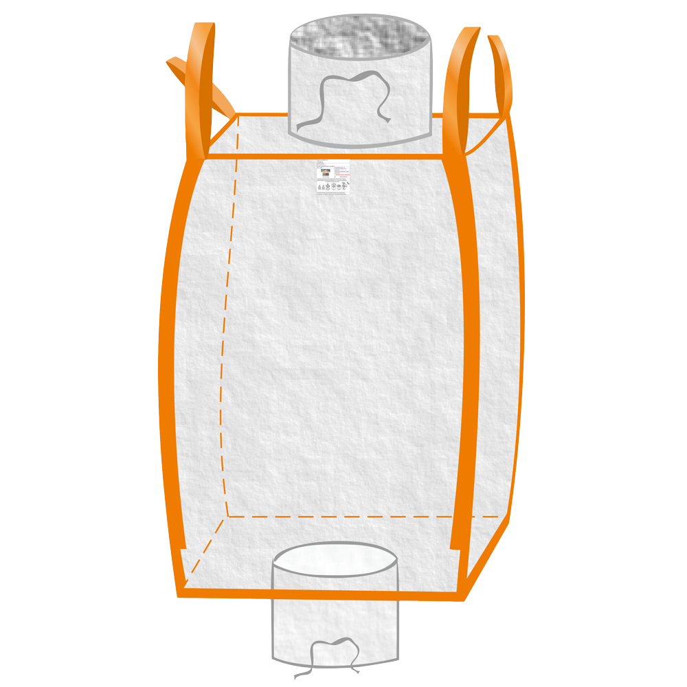 Bigbag mit Einlauf & Auslauf Tragkraft 1.250 KG