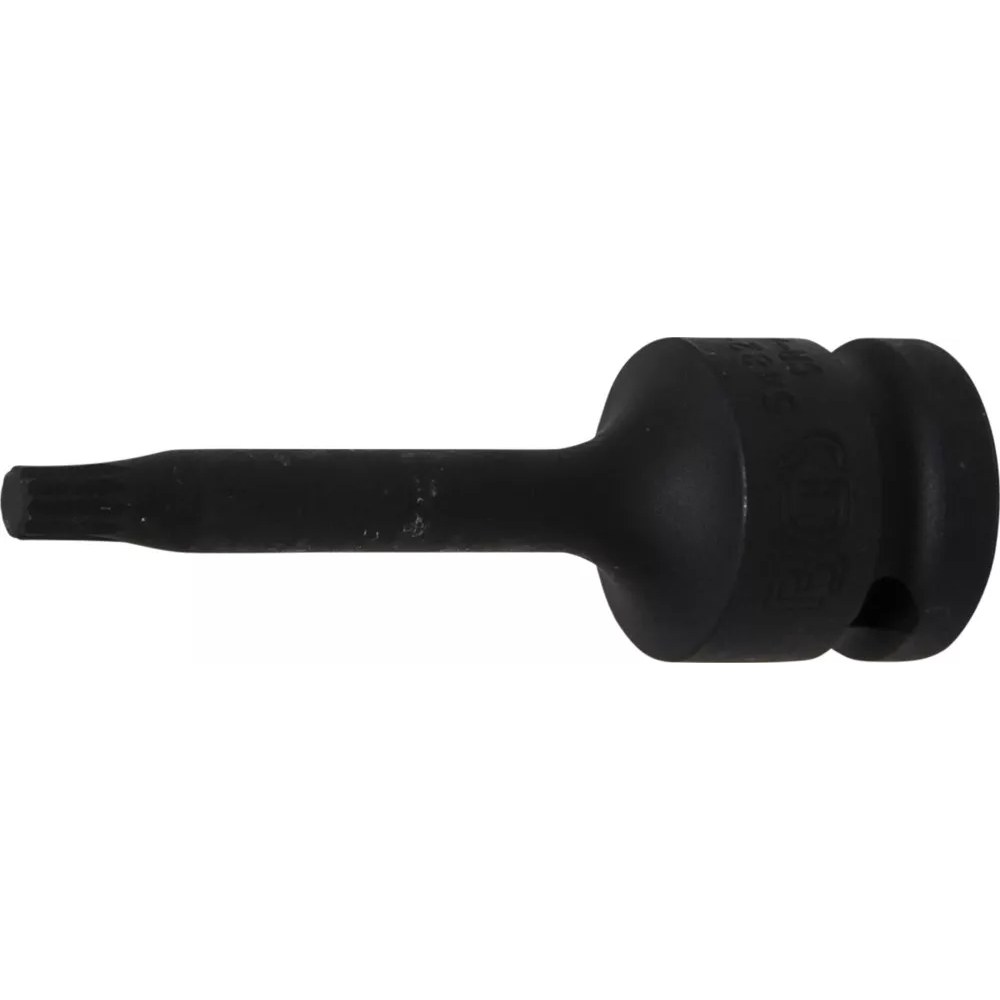 Kraft-Bit-Einsatz, Länge 75 mm, Antrieb Innenvierkant 12,5 mm (1/2"), Innenvielzahn (für XZN) M6