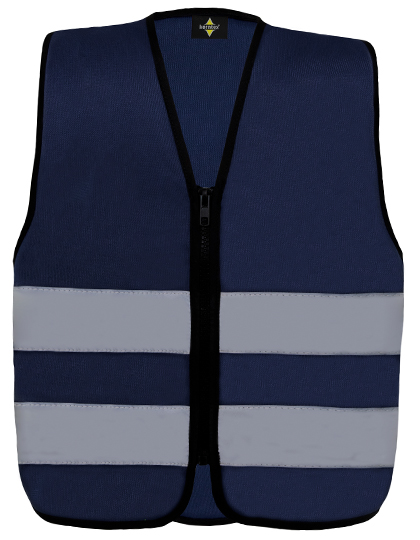Weste – Kids´ Hi-Vis Safety Vest With Front Zipper Aalborg