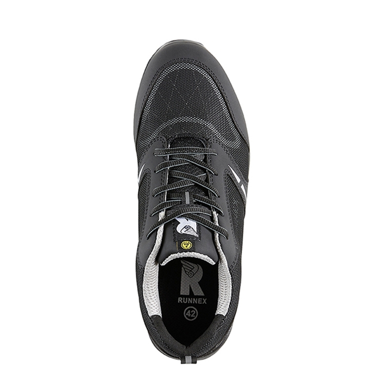 RUNNEX® S1PS-ESD-Sicherheitshalbschuhe SportStar schwarz/grau