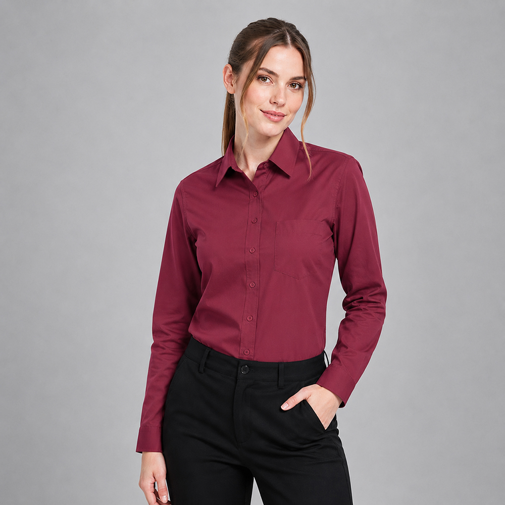 Damen Bluse langarm