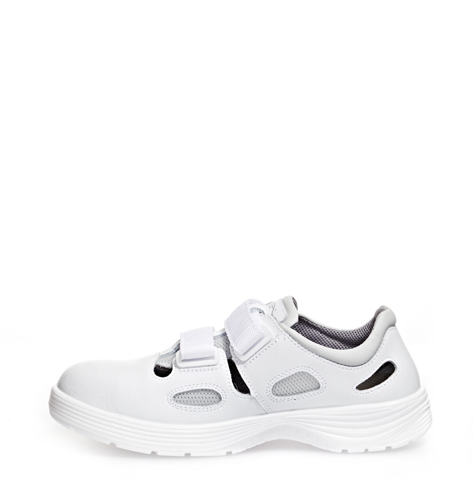 Abeba S1 Sicherheitssandale X-LIGHT weiß ESD