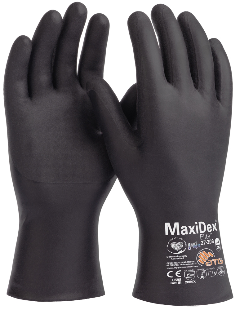 MaxiDex® Elite™ AD-APT® Handschuhe (27-208) schwarz
