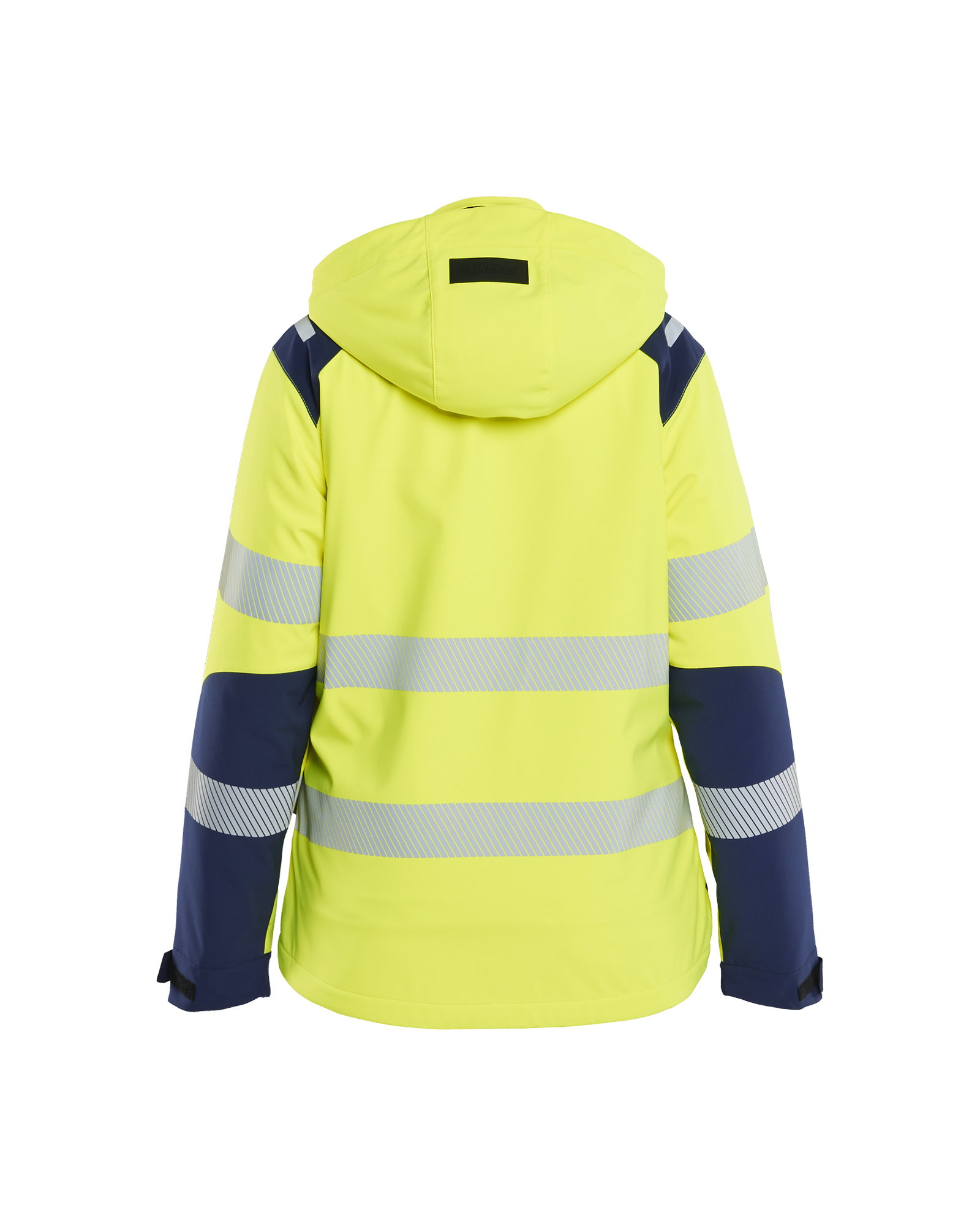 Damen High Vis Softshell Winterjacke