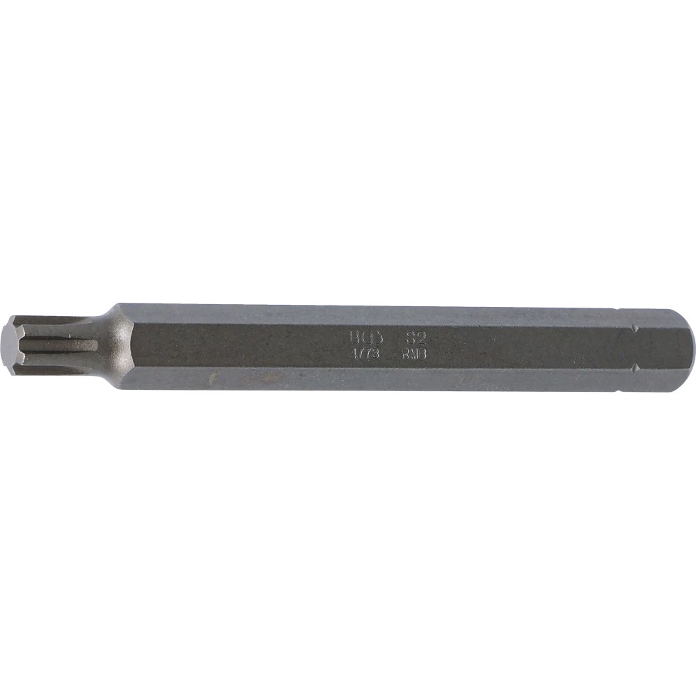 Bit, Länge 100 mm, Antrieb Außensechskant 10 mm (3/8"), Keil-Profil (für RIBE) M8