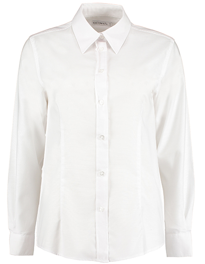 Hemd – Women´s Tailored Fit Workwear Oxford Shirt Long Sleeve
