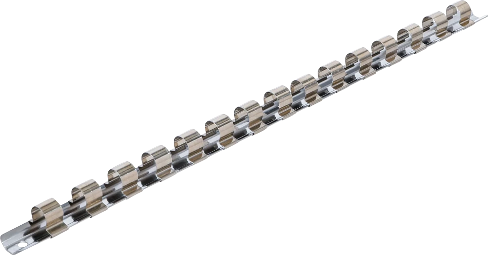 Aufsteckschiene mit 15 Clips, 12,5 mm (1/2")